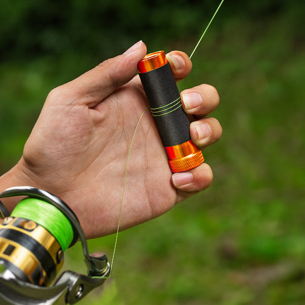 Aluminum Alloy Traction Rod Anti Slip Rubber Hook Line For Pulling/Knotting Fishing Tool With Hand & Protection. Rod Cases Tubes & Racks