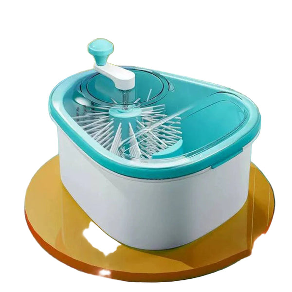 Hands Free Fruit Washing Basin With Draining Basket Colanders Strainers & Sifters