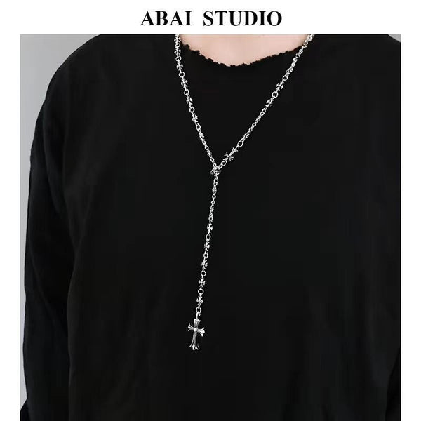 Classic Cross Necklace Set Chain Necklaces & Pendants
