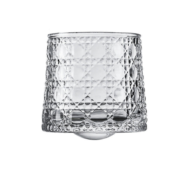 Hand Drawn Rotating Glass Cups Multiple Purpose Whiskey Glasses Glassware & Drinkware