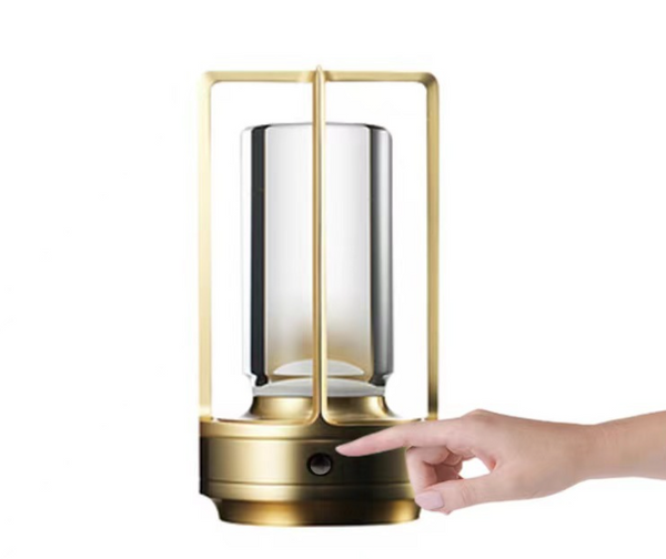 " Aluminum Table Lamp With Led Dining Ambience Light Usb Charging Touch Control Decorative Bar And Camping Night Light" Lamps