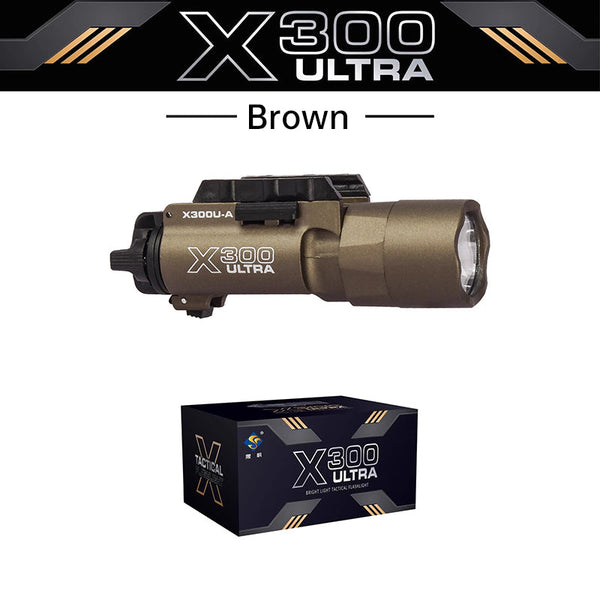 Tactica Flashlight X300 B/X300u B/Xu35: Metal Pistol Gun Strobe Led Lights For 20Mm Rails, Ideal For Airsoft And Hunting. Flashlights