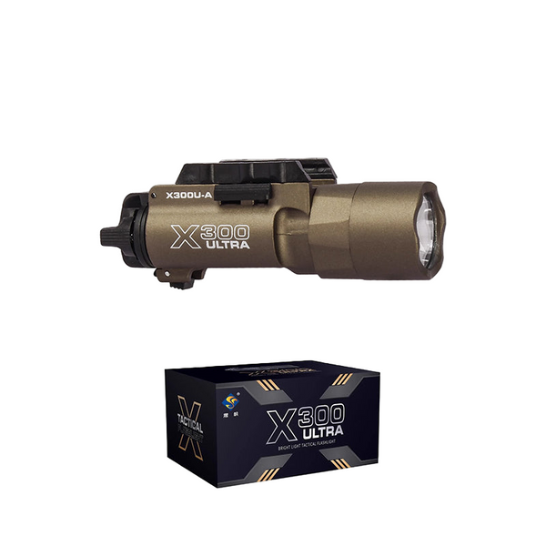 Tactica Flashlight X300 B/X300u B/Xu35: Metal Pistol Gun Strobe Led Lights For 20Mm Rails, Ideal For Airsoft And Hunting. Flashlights