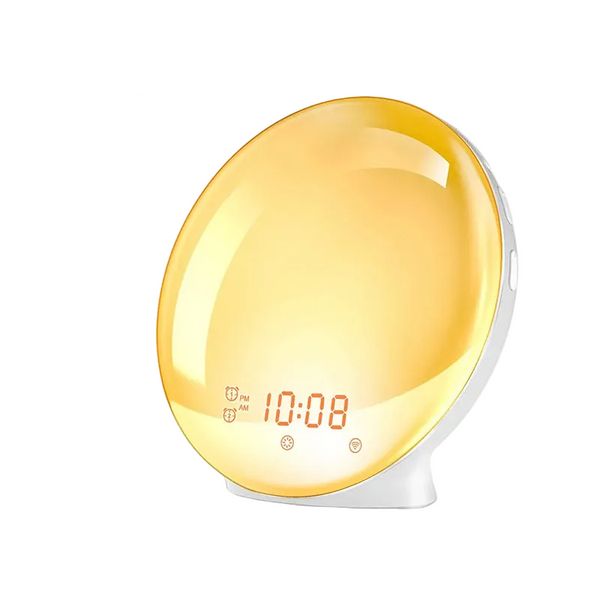 Sunrise Simulation Alarm Clock Wake Up Light With Fm Radio Night Alarm Clocks & Clock Radios