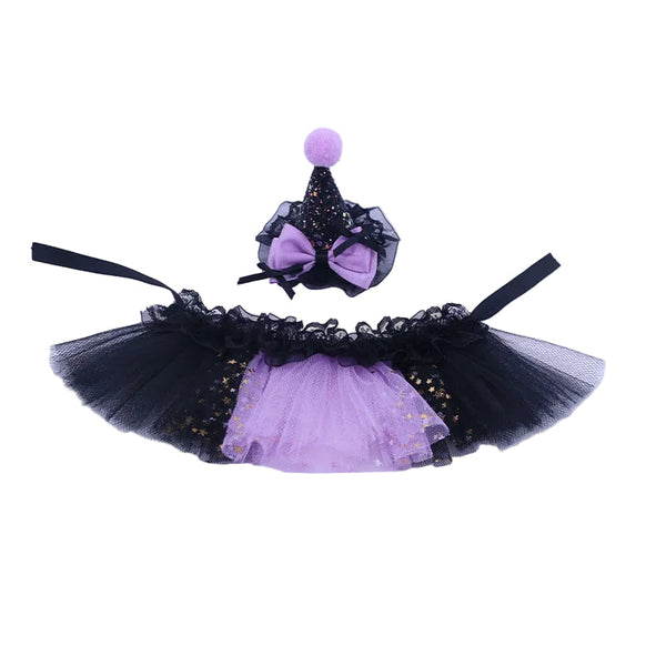 Little Pet Halloween Party Dress Up Supplies Guinea Pig Lizard Rabbit Hat Climbing Kuromi Puffy Skirt Dog Clothing & Shoes