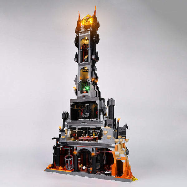 Suitable For Lego 10333 Lord Of The Rings Baladu Black Tower Led Building Blocks Toy Lighting Fixtures Sets Building Toys Sets & Packs