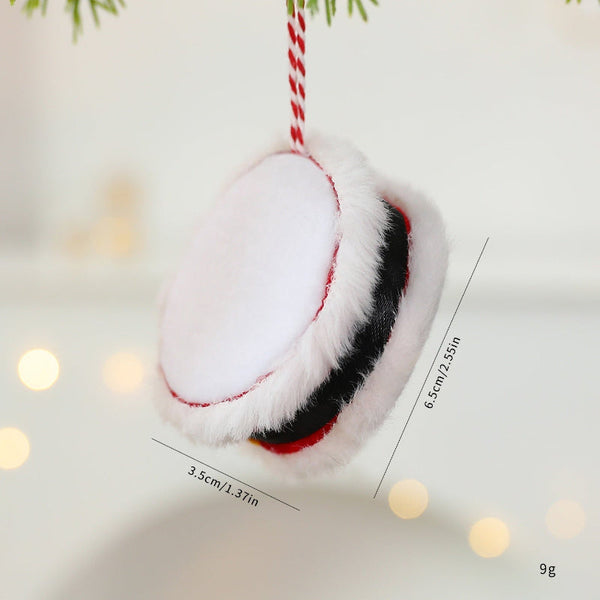 Grinch Drum Christmas Tree Ornament Diy Decoration Hanging Seasonal Decorations