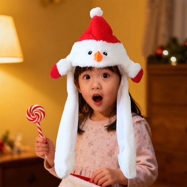 Funny Animated Cartoon Inflatable Christmas Hat Decoration Holiday Gift Seasonal Decorations