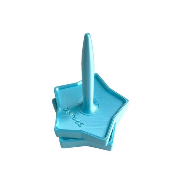 Vertical Shiny Design Yarn Spinners And Holders: Rotary Plastic Tools For Textile Wool Agri Knitting Enthusiasts Other Knitting Accessories