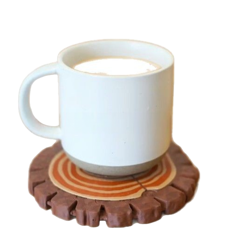 Printed Creative Coffee Cup Holder Coasters