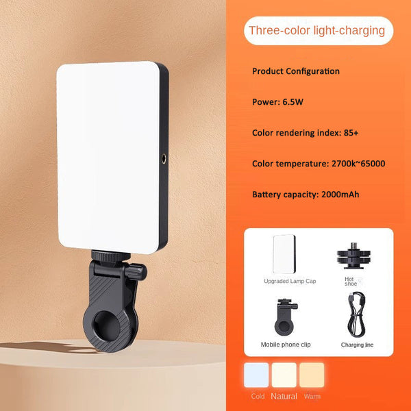 Cross Border Mobile Live Streaming Video Photography Fill Light Led Flash Camera Lighting Lamp Conference Vlog Selfie Lights