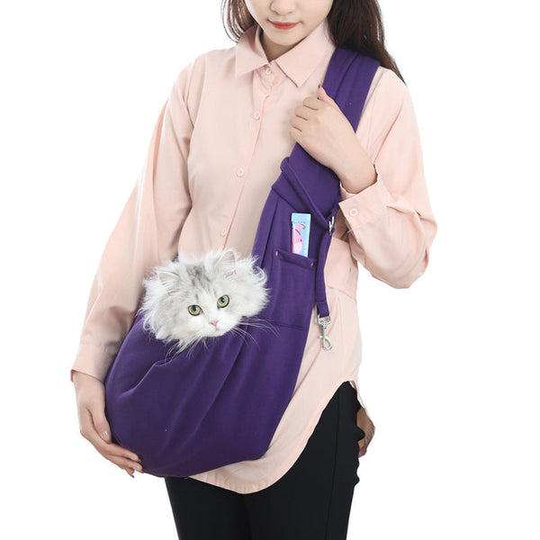 Pet Carrier Bag For Small Dogs & Cats Up To 7.5Kg Lightweight Shoulder Travel Hiking And Outdoor Use Pet Transport