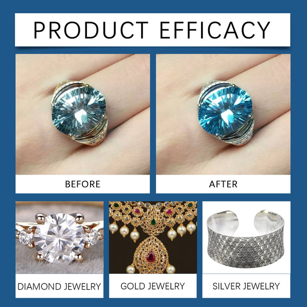 Jewelry Cleaning Effervescent Tablet Jewelry Cleaning Decontamination Anti Oxidation Jewelry Maintenance Cleaning Tablet Cleaners & Polish