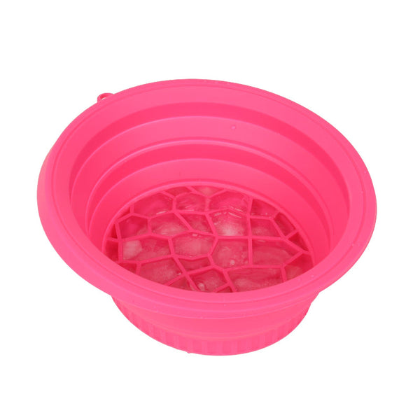 Silicone Ice Bath Washbasin Relief Stress Improved Blood Circulation Washbowl Foldable Rapid Cooling Bathing Travel Camping Wash Basins