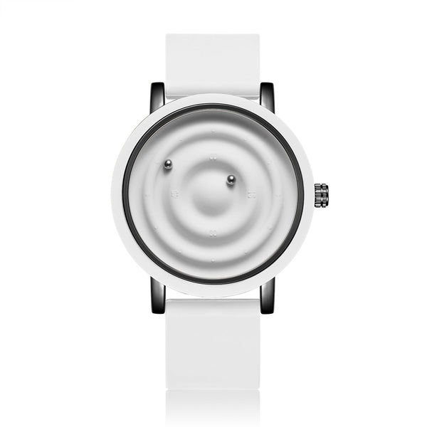 Fashion Silicone Watch Unisex Innovative Creative Trendy Floating Ball Watches