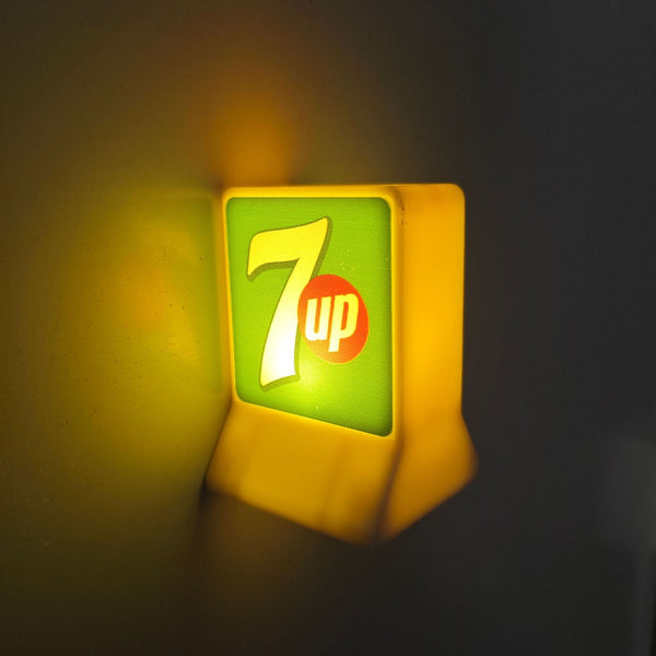 Creative Beverage Magnetic Fridge Sticker Mini Decor 3D Stereo Light Up Sign Refrigerator Magnets