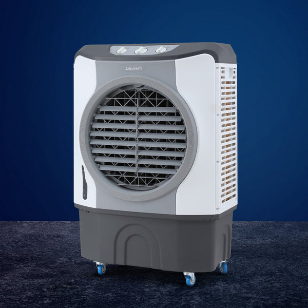 Devanti Evaporative Air Cooler Conditioner Commercial 45L Portable Air Conditioners