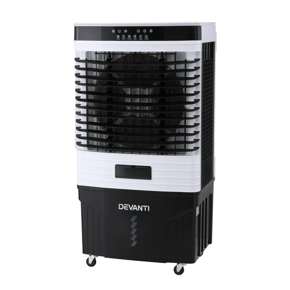 Devanti 60L Evaporative Air Cooler Conditioner Portable Air Conditioners