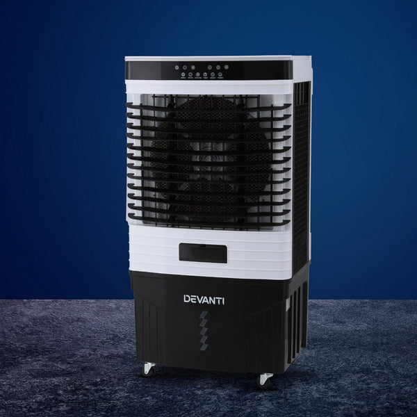 Devanti 60L Evaporative Air Cooler Conditioner Portable Air Conditioners