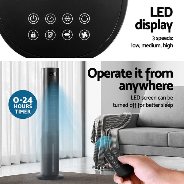 Devanti 7L Evaporative Air Cooler Conditioner Portable Air Conditioners