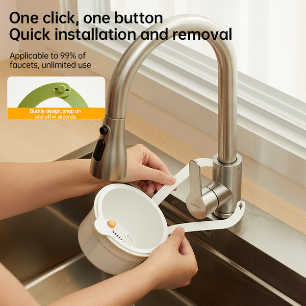 Hanging Sink Drain Basket For Kitchen Food Waste Separator Filter & Fruit Washing Strainer Colanders Strainers & Sifters