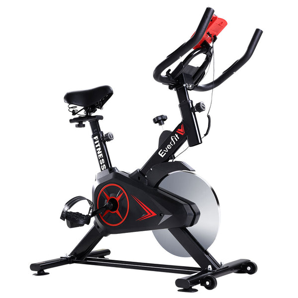 Everfit Spin Bike Exercise Flywheel Cycling Home Gym Fitness Machine Exercise Bikes