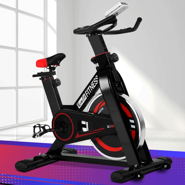 Everfit Spin Bike Exercise Flywheel Cycling Home Gym Fitness Indoor Cardio Exercise Bikes