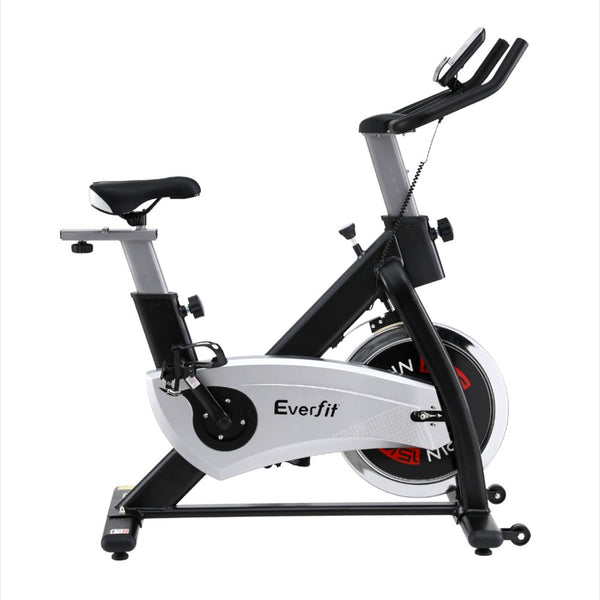 Everfit 15Kg Flywheel Spin Bike Exercise Home Gym Fitness 120Kg Capacity Exercise Bikes