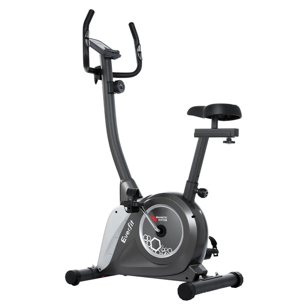 Everfit Magnetic Exercise Bike Upright Fitness Home Gym Cardio Exercise Bikes
