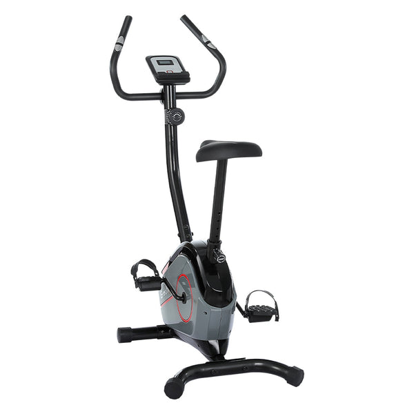Everfit Magnetic Exercise Bike 8 Levels Upright Fitness Home Gym Cardio Exercise Bikes