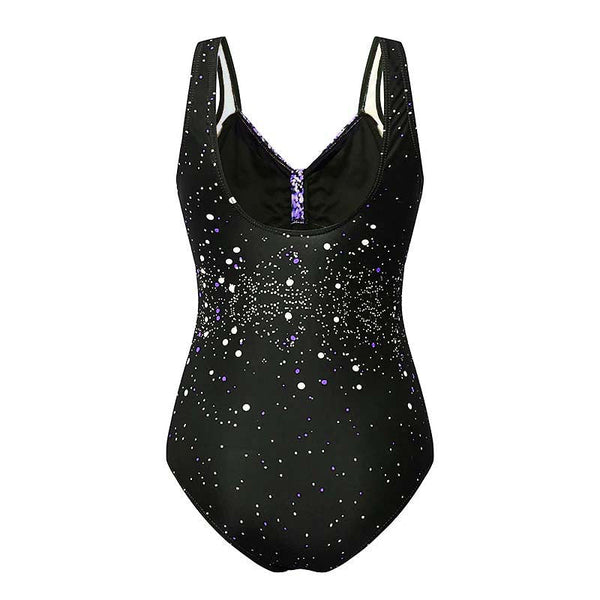 Black And American Printed Swimsuit Women's Hip Lifting Triangle Bikini Swimwear