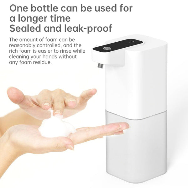 Infrared Sensing Usb Rechargeable Foam Hand Sanitizer Dispenser For Home Bathrooms Soap Dishes & Dispensers