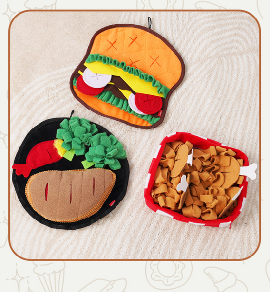 Dog Sniffing Mat Hidden Food Blanket Pet Toy Dog Snuffle Mats