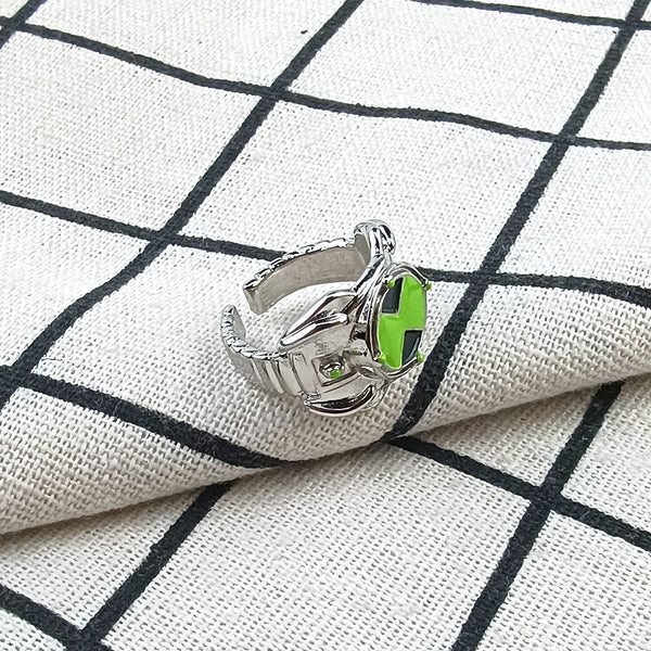 Omnitrix Ring Ben 10 Fashionable Versatile Personality Rings