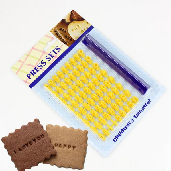 Number Alphabet Stamps Diy Press Print Name On Ceramic Pottery Soap Candle Cookie Tools Letter Clay Embosser Set Cookie Cutters