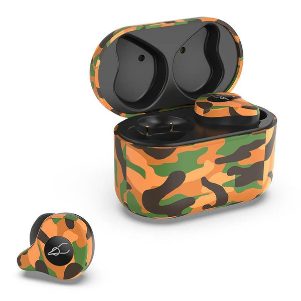 Waterproof Wireless Bluetooth Earphones With Charging Box X12 Ultra Sahara Camo Headsets