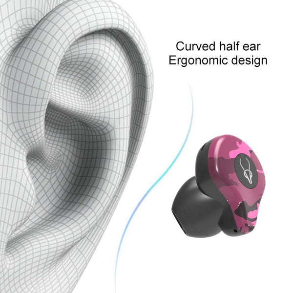 Waterproof Wireless Bluetooth Earphones With Charging Box X12 Ultra Sahara Camo Headsets