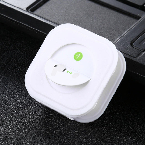 Soft Silicone Ear Caps For Airpods Two Pairs With Storage Net Comfortable Fit Accessory Headphone Accessories