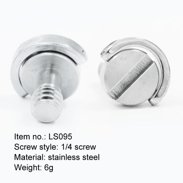 Two Pack D Ring Camera Plate Mount With One Quarter Quick Release Screws Tripod Mount Accessories