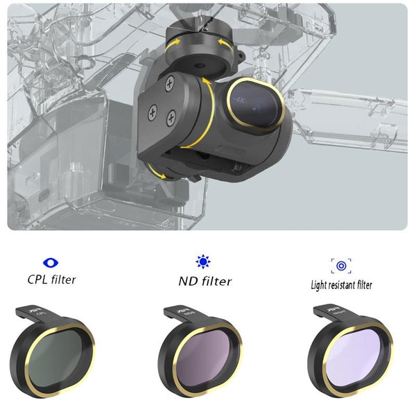 Nd64pl Lens Filter For Fimi X8 Mini Drone Durable And Protective Camera Filters
