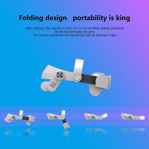 Oculus Q2 Virtual Reality Headset Hood Adjustable Ergonomic Design Smartphone Vr Headsets