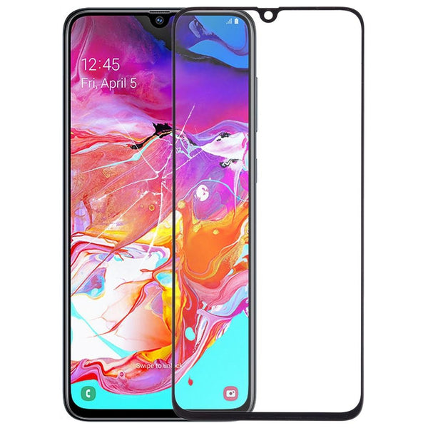 Front Screen Glass Lens With Oca Adhesive Replacement Part For Samsung Galaxy A70 Mobile Phone Parts