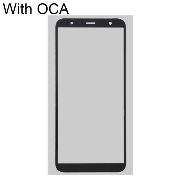 Samsung Galaxy J4+ J6+ Front Screen Glass Lens With Oca Adhesive Replacement Mobile Phone Parts