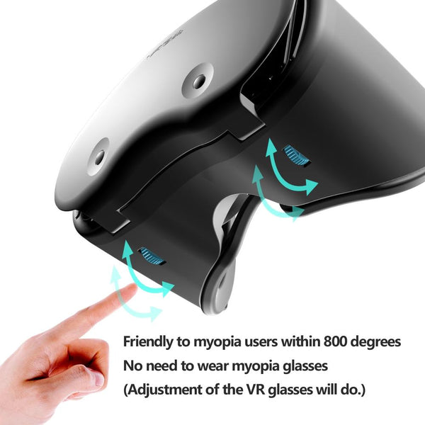 Protective Mobile Virtual Reality Glasses For Blu Ray Viewing Experience 3D Tv Glasses & Accessories