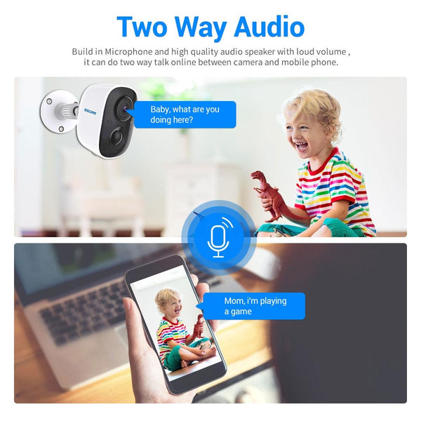 1080P Full High Definition Ai Night Vision Wireless Camera Ip & Smart Security Camera Systems