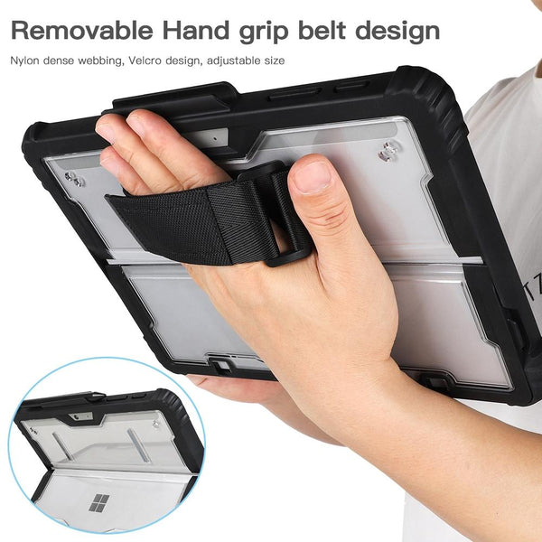 Acrylic Transparent Laptop Case With Hand Shoulder Strap For Microsoft Surface Pro 4 7 Laptop Cases & Bags
