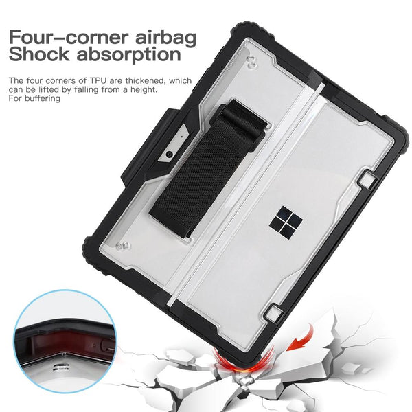 Acrylic Transparent Laptop Case With Hand Shoulder Strap For Microsoft Surface Pro 4 7 Laptop Cases & Bags