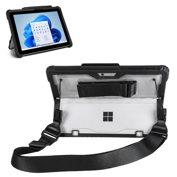 Acrylic Transparent Laptop Case With Hand Shoulder Strap For Microsoft Surface Go / 2 3 Laptop Cases & Bags