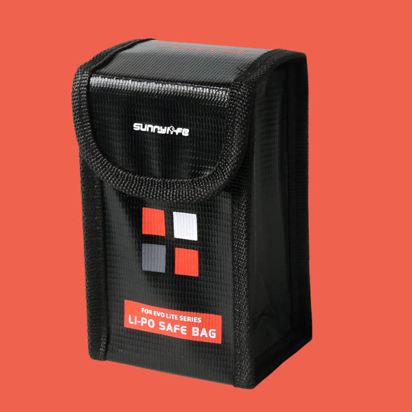 Explosion Proof Battery Bag For Camera Drone Evo Lite Black Protective Case Camera Cases Bags & Covers