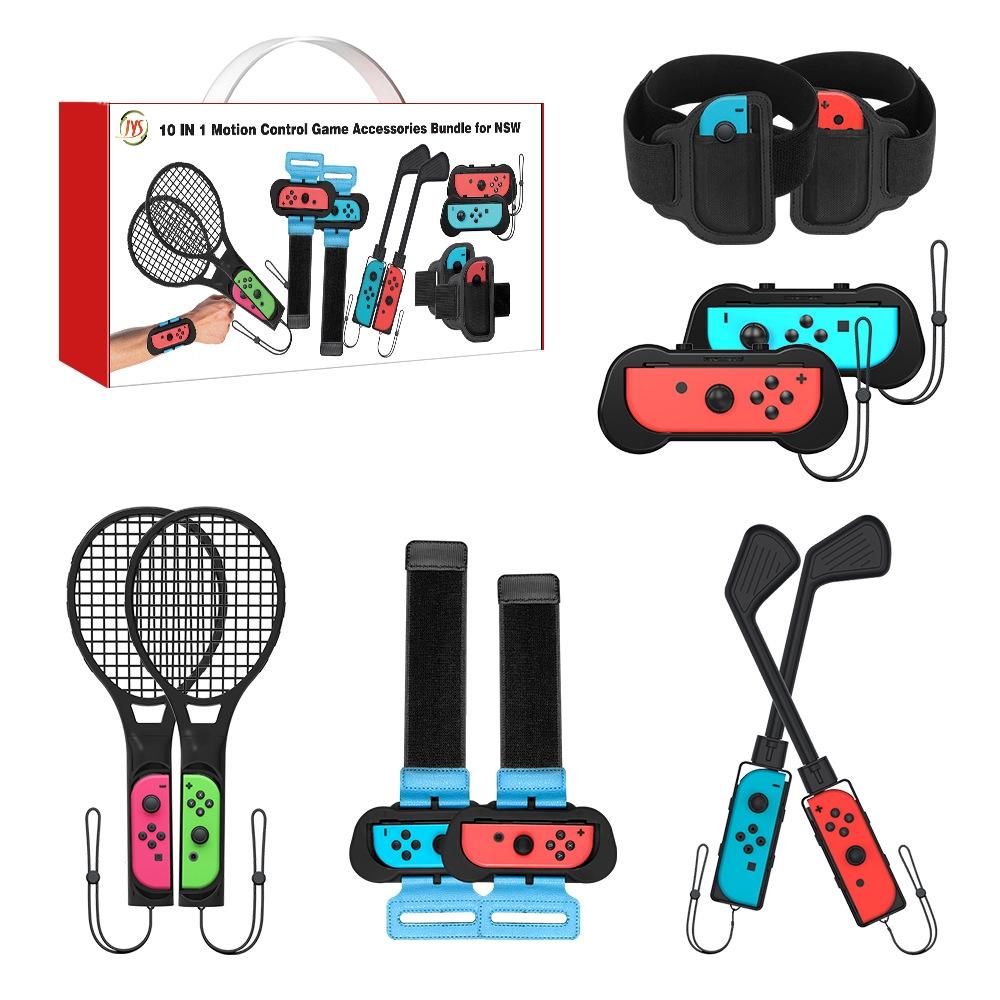 Ten Piece Sports Accessory Set For Nintendo Switch Video Game Accessories Other Video Game Accessories